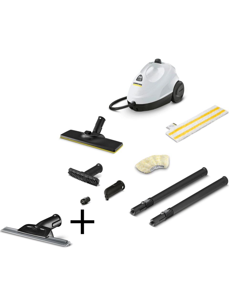 KARCHER Sc 2 Easyfix Buharlı Temizlik Makinesi+Pencere NOZÜLÜ