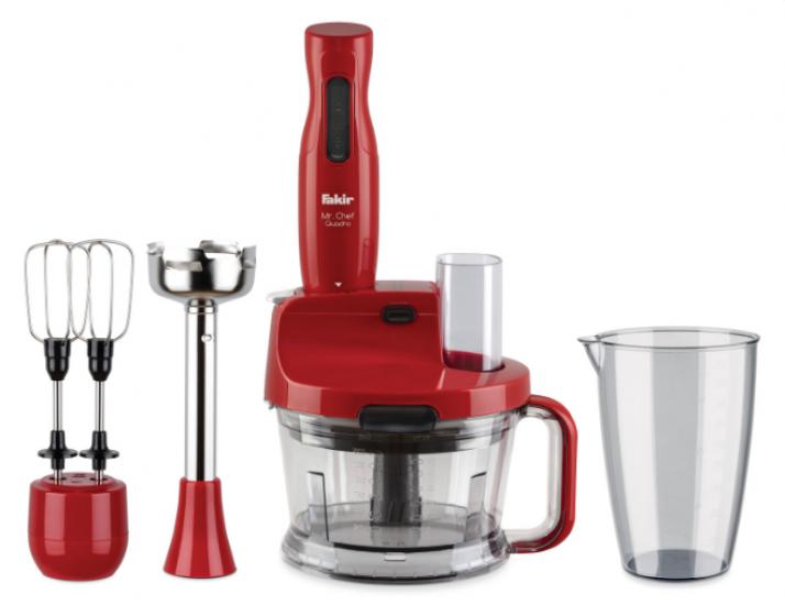 Mr Chef Quadro Blender Set Kırmızı